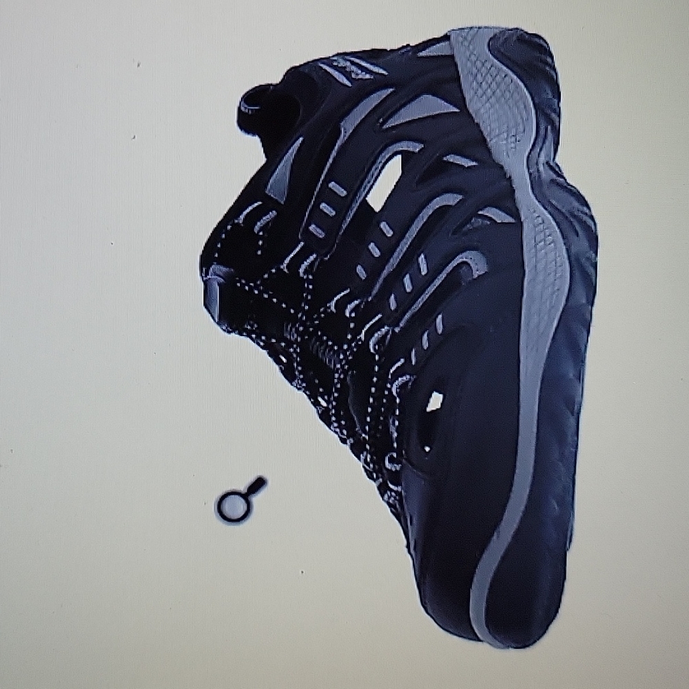 Eddie Bauer Eastland mens black sandal Fast drying Quick release lace up NEW…